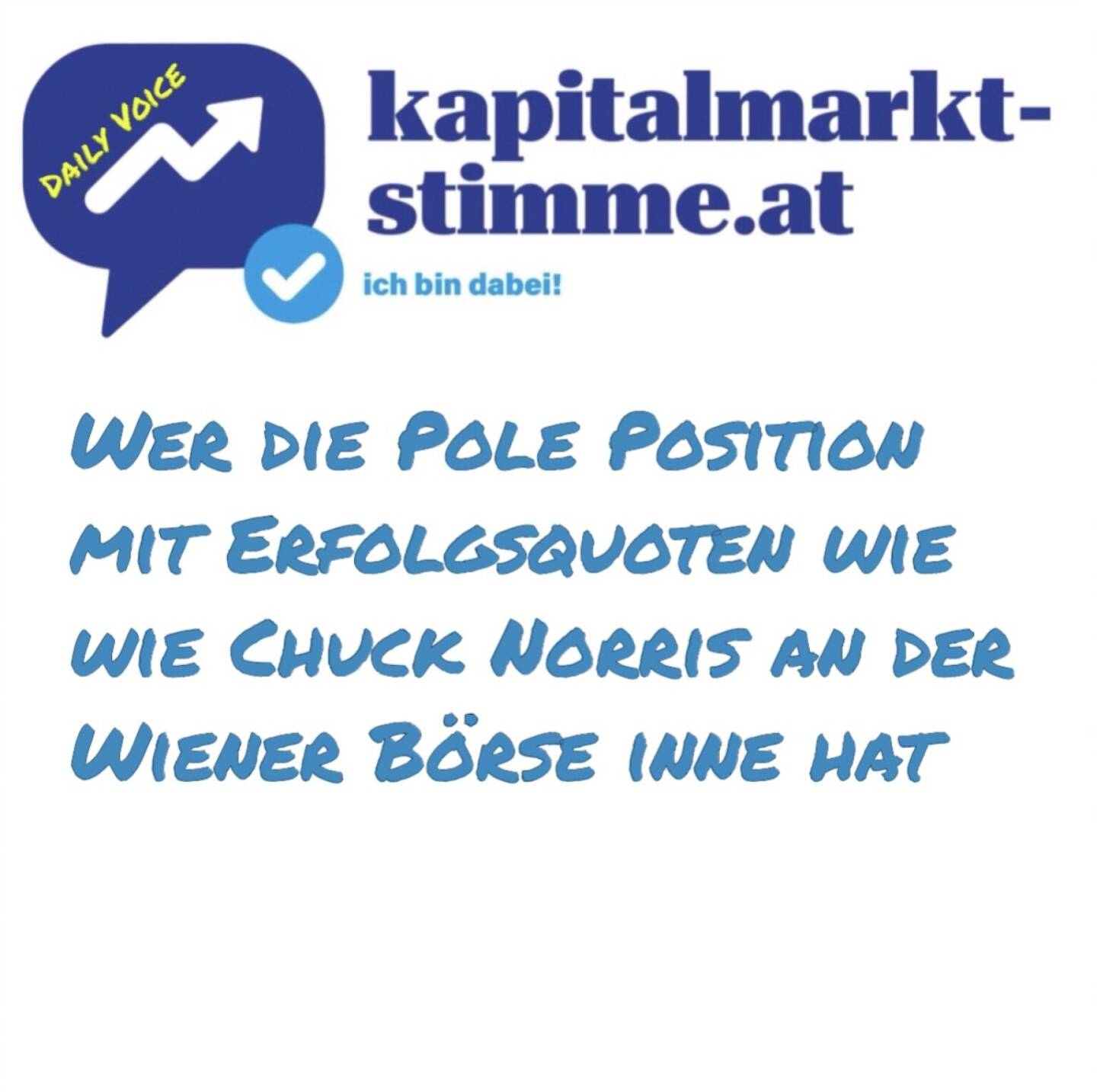 Episode 29/365 der kapitalmarkt-stimme.at daily voice auf audio-cd.at . Die Politik behandelt den Kapitalmarkt stiefmütterlich, schröpft PrivatanlegerInnen, wo es nur geht. Wenn aber Branchen gerade gut laufen und man von relativ hohen Kursen und Gewinnen liest, dann schlägt man Chuck-Norris-mässig genau dort zu; so passiert beim Verbund, so droht es jetzt bei Banken. Dabei machen die Banken ihre Gewinne nicht im Inland und vielleicht machen Unternehmen ihre Gewinne auch durch ausgabenseitige Massnahmen ... Hören: https://audio-cd.at/page/podcast/6733