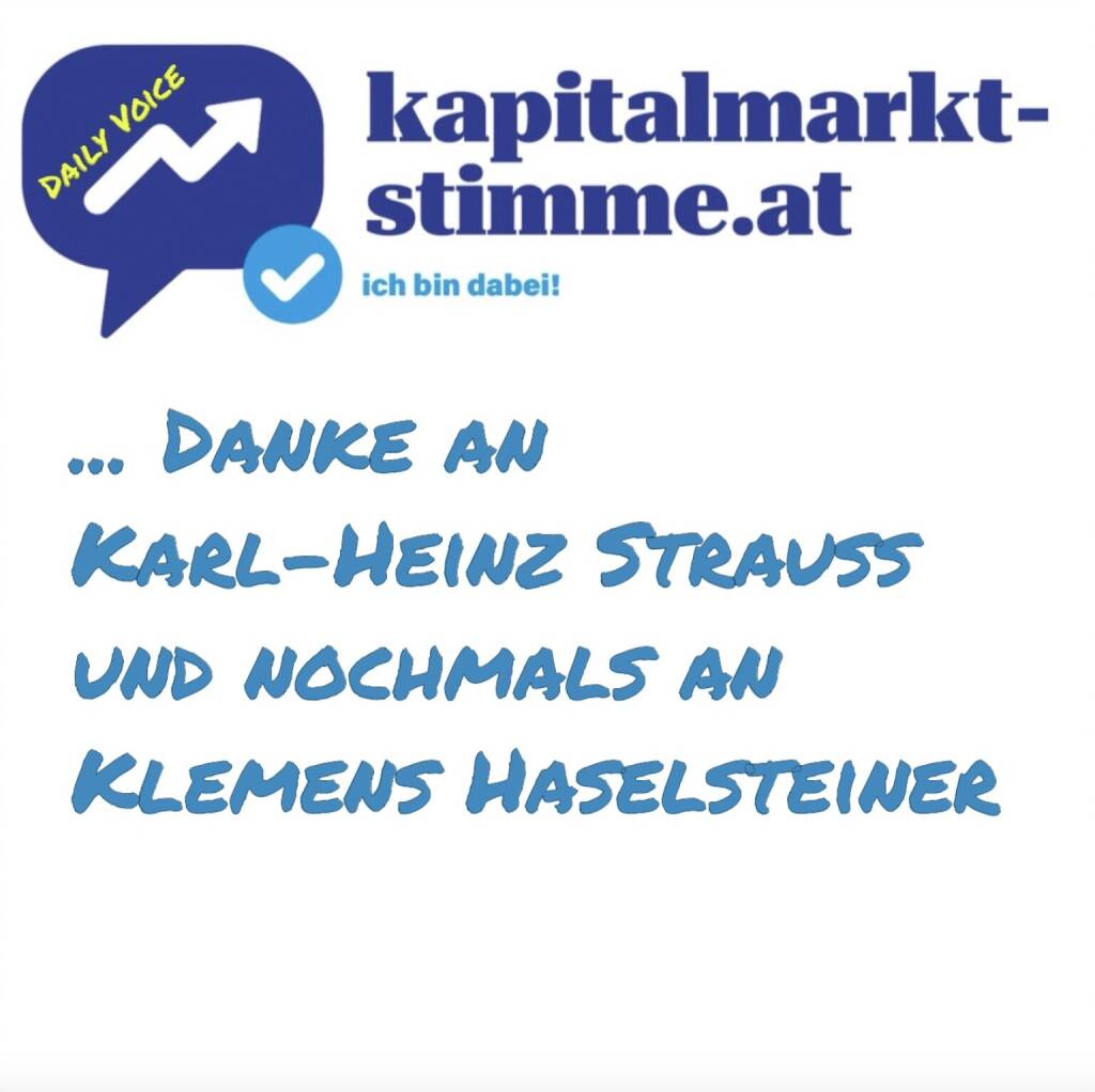 - Episode 46/365 der kapitalmarkt-stimme.at daily voice auf audio-cd.at. Ich sage danke an Karl-Heinz Strauss (Porr) und nochmals an den im Jänner unerwartet verstorbenen Klemens Haselsteiner (Strabag). Warum? Nun, das wikifolio Stockpicking Österreich ist wieder auf All-time-High-Niveau und ein wikifolio-Visual (siehe unten) zeigt Strabag und Porr als die beiden grössten Performance-Bringer 2025 so far. Mir gefallen beide Unternehmen sehr gut, weil sie a) eigentümergeführt und damit behutsam agierend sind, b) viel auch gemeinsam machen und c) nun offenbar nach schwierigen Zeiten aus mehreren Gründen verdient wieder hip sind. Hören: https://audio-cd.at/page/podcast/6826 - 
https://www.wikifolio.com/de/at/w/wfdrastil1 , Reiter Analyse, siehe Grafik https://photaq.com/page/pic/96726
 (15.02.2025) 