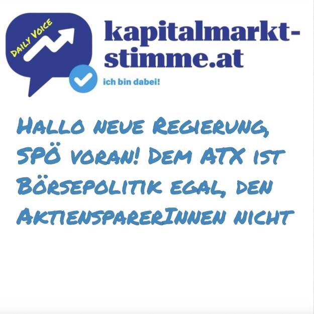 Episode 62/365 der kapitalmarkt-stimme.at daily voice auf audio-cd.at. Die neue Regierung ist angelobt, vielen - wie auch dem Börse-CEO Christoph Boschan - ist das Kapitel Kapitalmarkt zu allgemein gehalten, manche meinen, es sei von einer KI geschrieben. Jetzt heisst es im Finanzministerium nach jahrelanger ÖVP-Führung wieder SPÖ voran, da gab es früher durchaus starke Phasen. Einem Index wie dem ATX ist symbolisch gesprochen das meiste egal, die Unternehmen machen internationales Geschäft. Aber die Beteiligung der ÖsterreicherInnen ist noch nicht da und das ist schade, denn die Dividenden gehen ins Ausland. Schade und diese Form der KESt über Dividenden kann das Budget und durch die Sache an sich das Pensionssystem entlasten. Danke noch an Gunter Mayr für den Einsatz gegen das Defizitverfahren. Und auf gute Zusammenarbeit!
https://audio-cd.at/page/podcast/6894 (04.03.2025) 