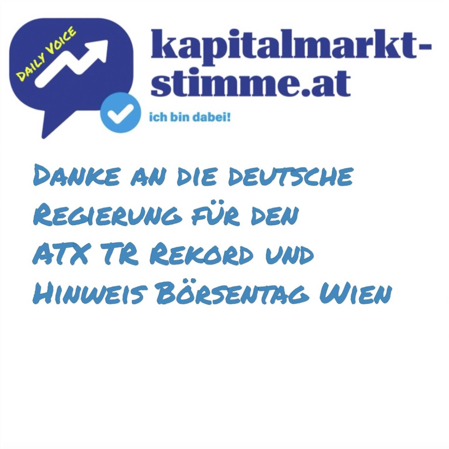 kapitalmarkt-stimme.at daily voice 66/365: Patrick Kesselhut ist Director Public Distribution Germany und Österreich bei Société Générale, er war heute Vormittag im Studio, wird auch morgen am Börsentag Wien http://boersentag.at mit Stand und Vortrag vertreten sein. Ich bedanke mich beim ihm als Deutschen für das deutsche Konjunkturpaket, das den ATX TR diese Woche erstmals über 10.000 gebracht hat. Patrick skizziert, wie es nun an den Börsen weitergehen könnte und spricht über seinen Vortrag morgen. Leider hat bei der Aufnahme etwas mit dem Podcastgerät offenbar nicht geklappt, sorry für die Tonqualität, ev. muss ich einen der Rodecaster austauschen. Wird gecheckt. Aber ich denke, man versteht die Botschaft trotzdem. https://www.sgzertifikate.de https://audio-cd.at/page/podcast/6914
