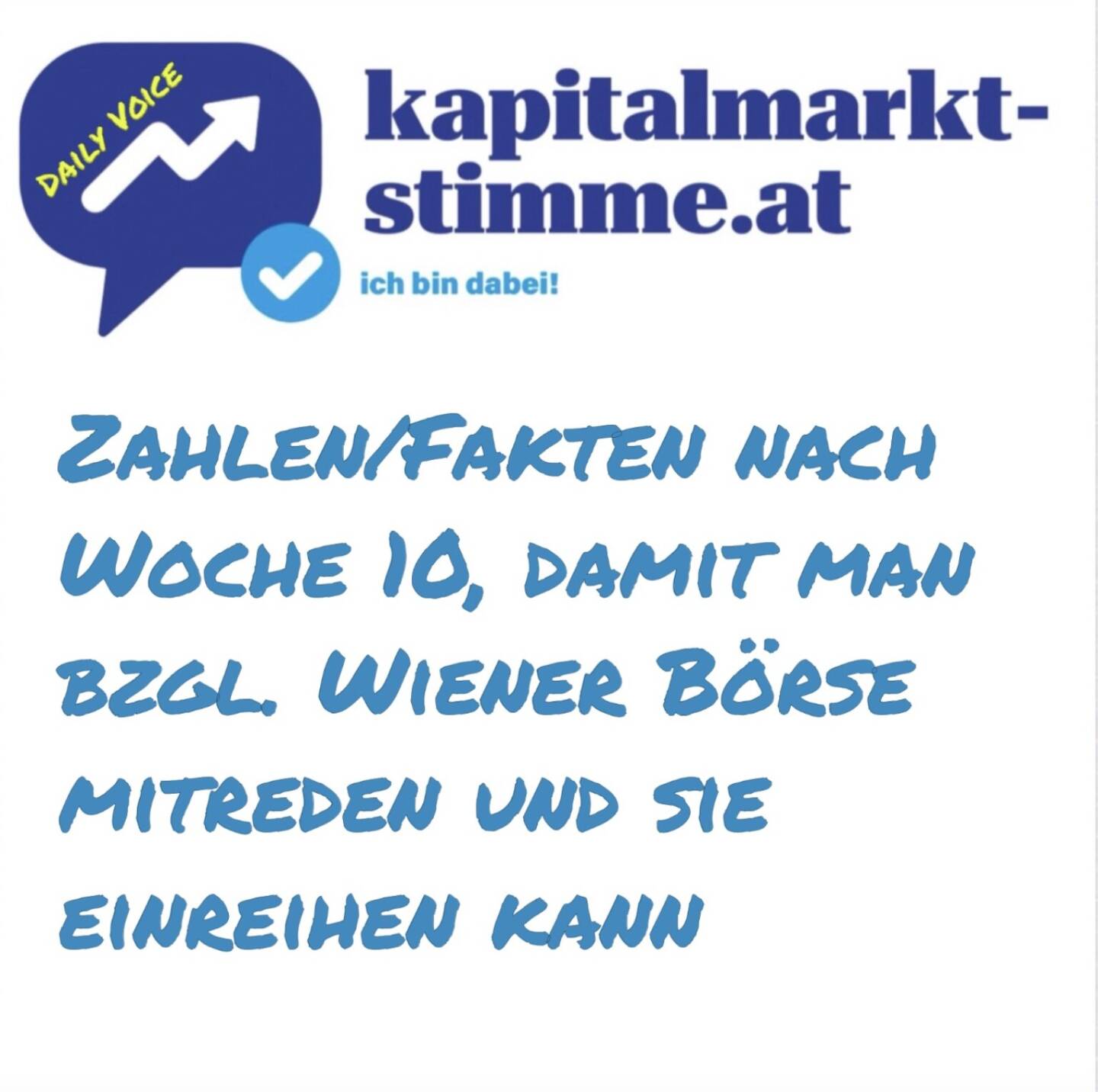 Episode 68/365 der kapitalmarkt-stimme.at daily voice auf audio-cd.at. Heute wieder der Sonntag-Fixpunkt: Das Update mit Zahlen und Fakten, damit man an der Wiener Börse mitreden und sie einreihen kann. Ich mache das bewusst wöchentlich. Wer ist mit jeweiligem Stichtag im ATX vertreten (einmal, dann bei Änderungen)? Wieviel Marktkapitalisierung gibt es gesamt, wer sind die wichtigsten Player? Wer hat 2025, wer im Langfristvergleich die besten Performance? Wer die höchsten Umsätze? Wie vergleicht sich das mit dem DAX? Reinhören, im ATX TR haben wir immerhin Rekordniveaus, über die niemand spricht. Highlights der Woche: ATX TR erstmals über 10.000, All-time-High bei 10.100 am Donnerstag, Strabag nach deutschen Konjunkturpaket 30 Prozent höher. https://audio-cd.at/page/podcast/6919