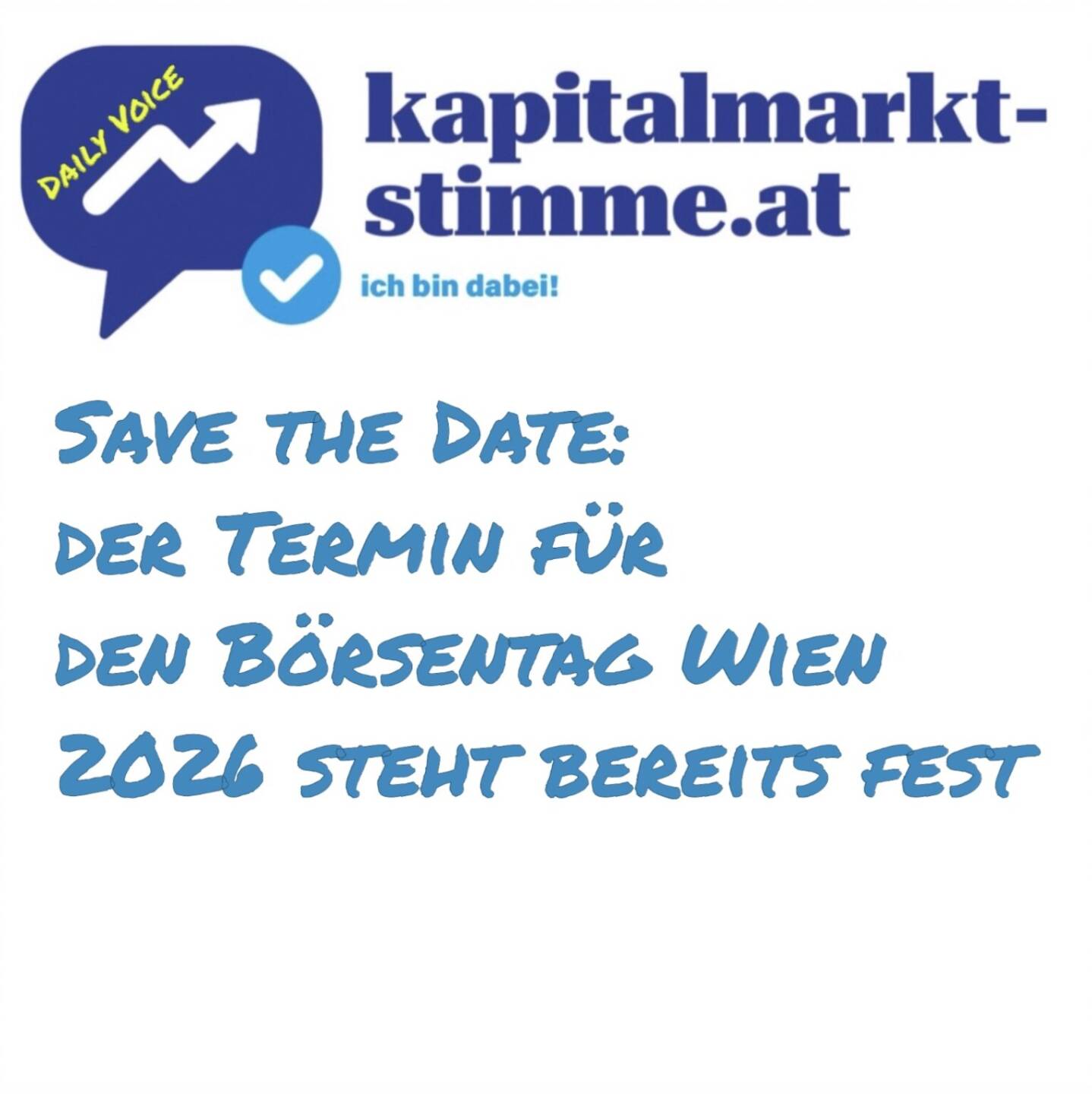 kapitalmarkt-stimme.at daily voice 69/365: Am 8. März 2025 fand der Börsentag Wien mit Besucherrekord satt, der Termin 2026 steht bereits fest, es wird der 14. März 2026 werden. Save the Date wie erwähnt auch für den Österreichischen Aktientag. http://www.boersentag.at Österreichischer Aktientag am 13.5.2025: http://www.kapitalmarkt-stimme.at
https://audio-cd.at/page/podcast/6924
