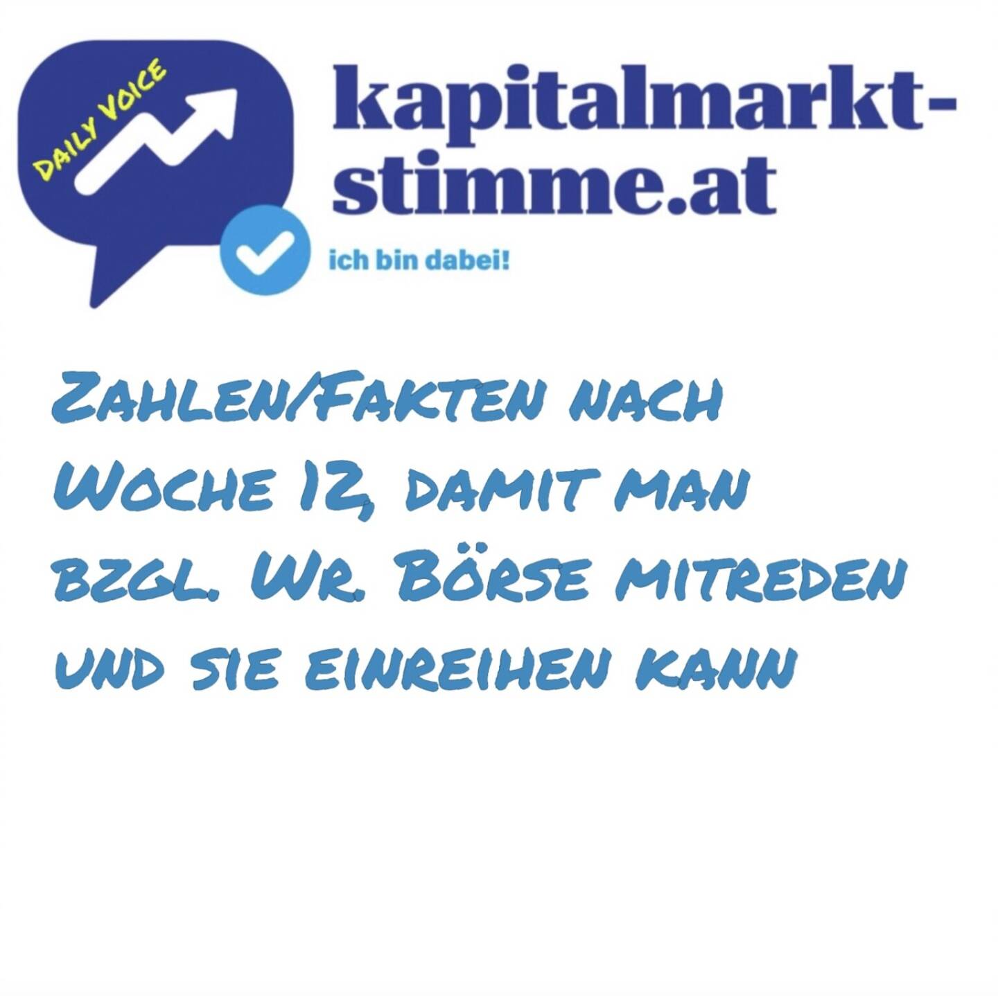 Episode 82/365 der kapitalmarkt-stimme.at daily voice auf audio-cd.at. Heute wieder der Sonntag-Fixpunkt: Das Update mit Zahlen und Fakten, damit man an der Wiener Börse mitreden und sie einreihen kann. Ich mache das bewusst wöchentlich. Wer ist mit jeweiligem Stichtag im ATX vertreten (einmal, dann bei Änderungen)? Wieviel Marktkapitalisierung gibt es gesamt, wer sind die wichtigsten Player? Wer hat 2025, wer im Langfristvergleich die besten Performance? Wer die höchsten Umsätze? Wie vergleicht sich das mit dem DAX? Reinhören, im ATX TR haben wir immerhin Rekordniveaus, über die niemand spricht. Highlights der Woche: ATX TR fällt unter 10.000, das Handelsvolumen erreicht am Freitag (März-Verfall) den höchsten Wert sehr mehr als 5 Jahren (grösser 1 Mrd.). https://audio-cd.at/page/podcast/6990