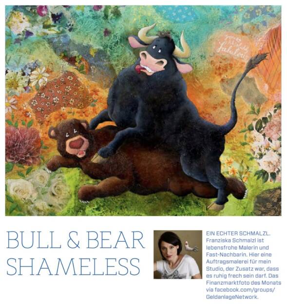 Bull & Bear shameless by Franziska Schmalzl aus dem http://www.boerse-social.com/magazine #99 (17.04.2025) 