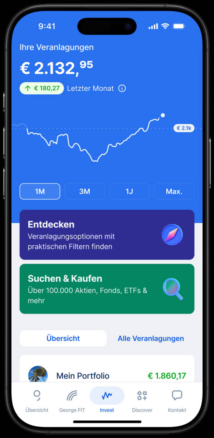 George Invest Portfolio - Foto: Erste Bank