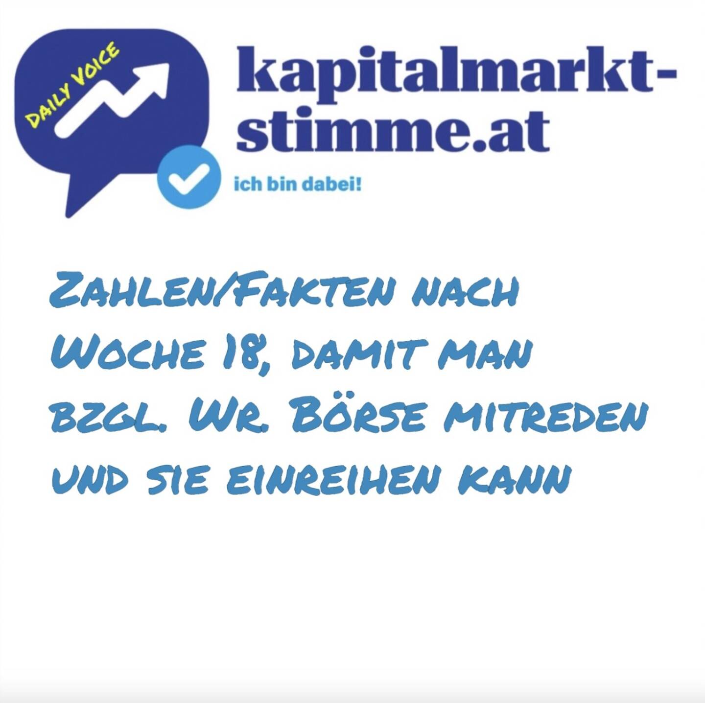 Episode 124/365 der kapitalmarkt-stimme.at daily voice auf audio-cd.at. Heute wieder der Sonntag-Fixpunkt: Das Update mit Zahlen und Fakten, damit man an der Wiener Börse mitreden und sie einreihen kann. Ich mache das bewusst wöchentlich. Wer ist mit jeweiligem Stichtag im ATX vertreten (einmal, dann bei Änderungen)? Wieviel Marktkapitalisierung gibt es gesamt, wer sind die wichtigsten Player? Wer hat 2025, wer im Langfristvergleich die besten Performance? Wer die höchsten Umsätze? Wie vergleicht sich das mit dem DAX? Reinhören. Highlights der Woche: Strabag ist erster Kursverdoppler in 2025. https://audio-cd.at/page/podcast/7220