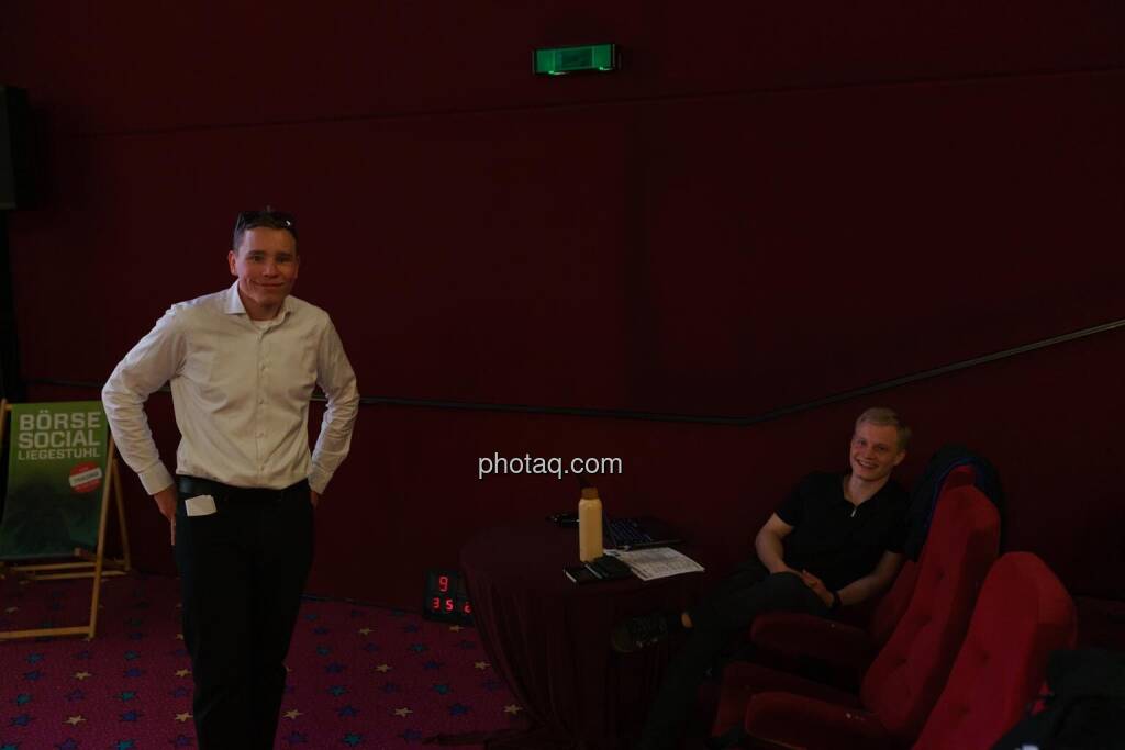1. Aktientag von Börse Social und Börse Express im Cineplexx Kino, Laurenz und Lenny Schwieger (14.05.2025) 