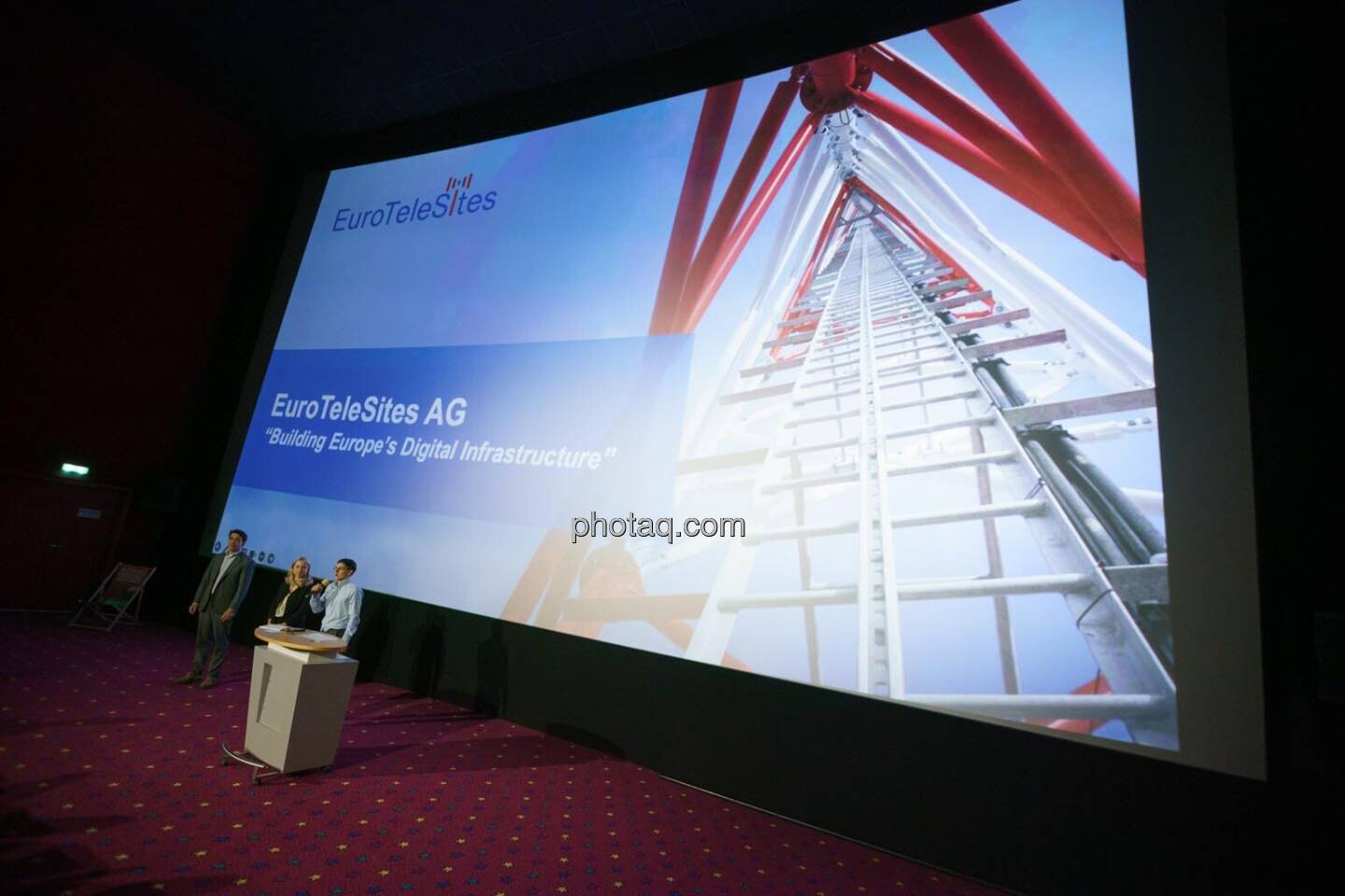 1. Aktientag von Börse Social und Börse Express im Cineplexx Kino, Präsentation EuroTeleSites