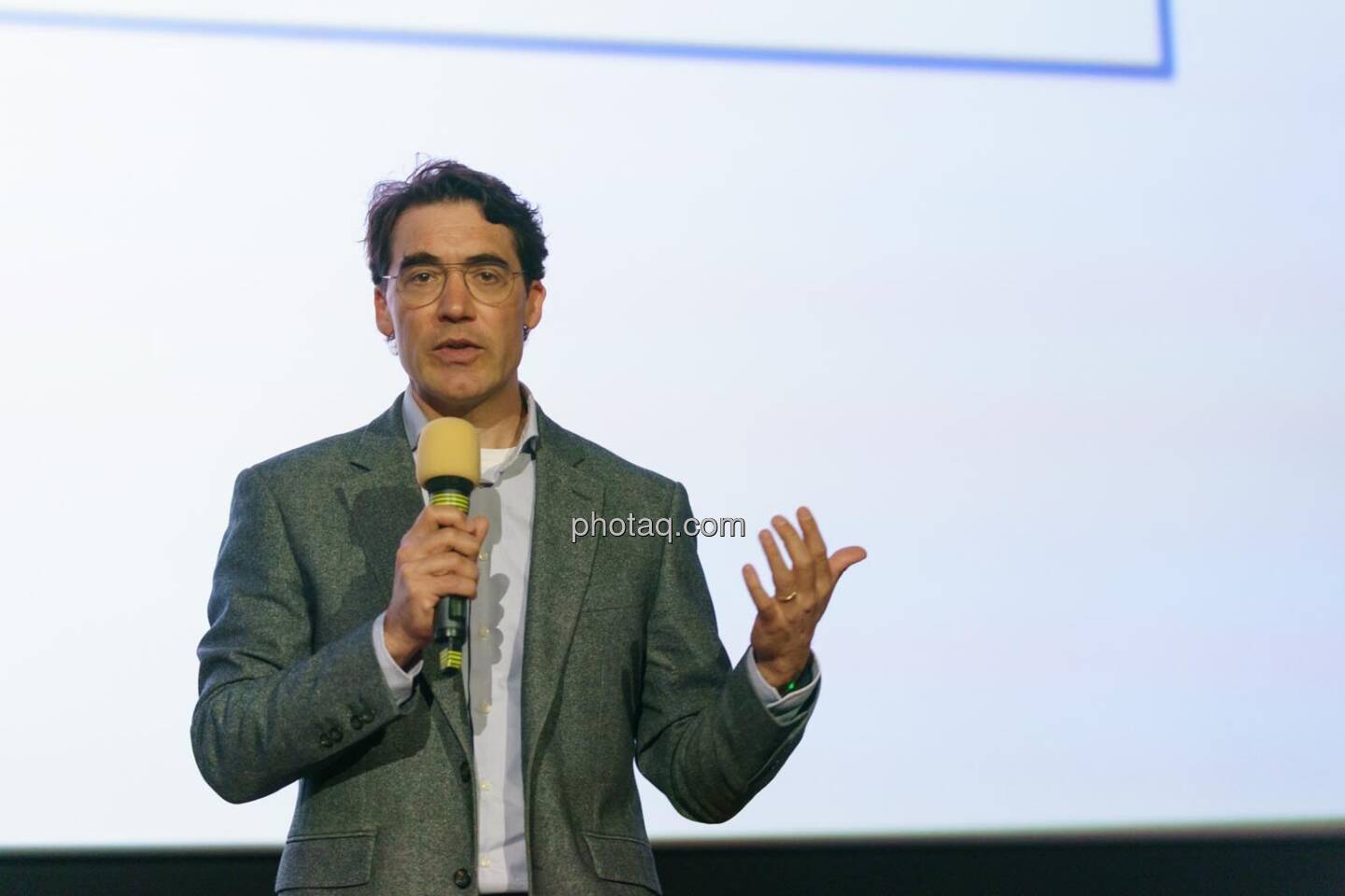 1. Aktientag von Börse Social und Börse Express im Cineplexx Kino, Präsentation EuroTeleSites, Lars Mosdorf (CFO)