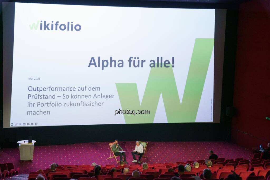 1. Aktientag von Börse Social und Börse Express im Cineplexx Kino, Live Podcast mit Ritschy Dobetsberger (wikifolio, Umbrella Strategie), Christian Drastil (Börse Social, kapitalmarkt-stimme.at) (14.05.2025) 
