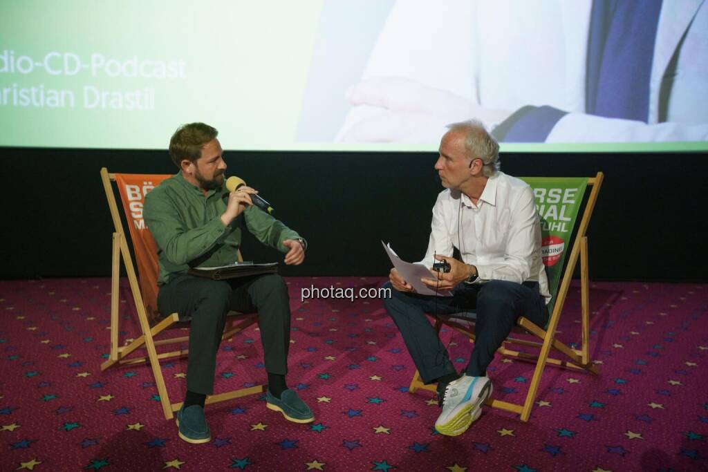 1. Aktientag von Börse Social und Börse Express im Cineplexx Kino, Live Podcast mit Ritschy Dobetsberger (wikifolio, Umbrella Strategie), Christian Drastil (Börse Social, kapitalmarkt-stimme.at) (14.05.2025) 