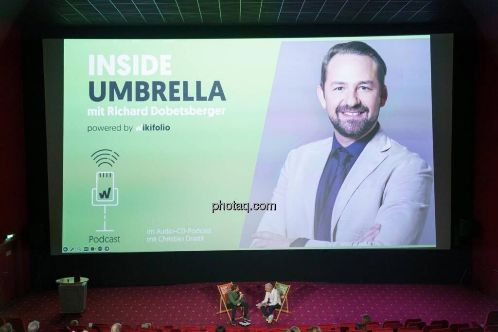 1. Aktientag von Börse Social und Börse Express im Cineplexx Kino, Live Podcast mit Ritschy Dobetsberger (wikifolio, Umbrella Strategie), Christian Drastil (Börse Social, kapitalmarkt-stimme.at) (14.05.2025) 