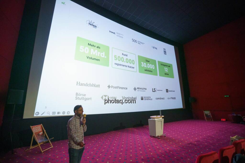 1. Aktientag von Börse Social und Börse Express im Cineplexx Kino, Präsentation wikifolio, Andreas Kern (CEO) (14.05.2025) 