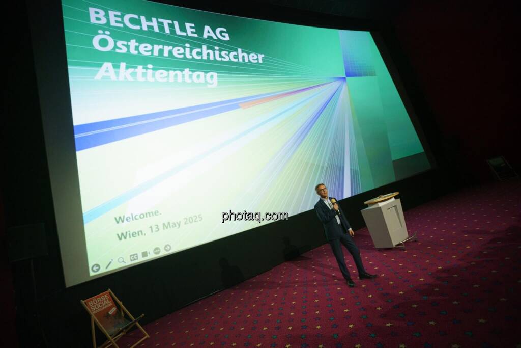 1. Aktientag von Börse Social und Börse Express im Cineplexx Kino, Präsentation Bechtle AG, Martin Link (IR) (14.05.2025) 