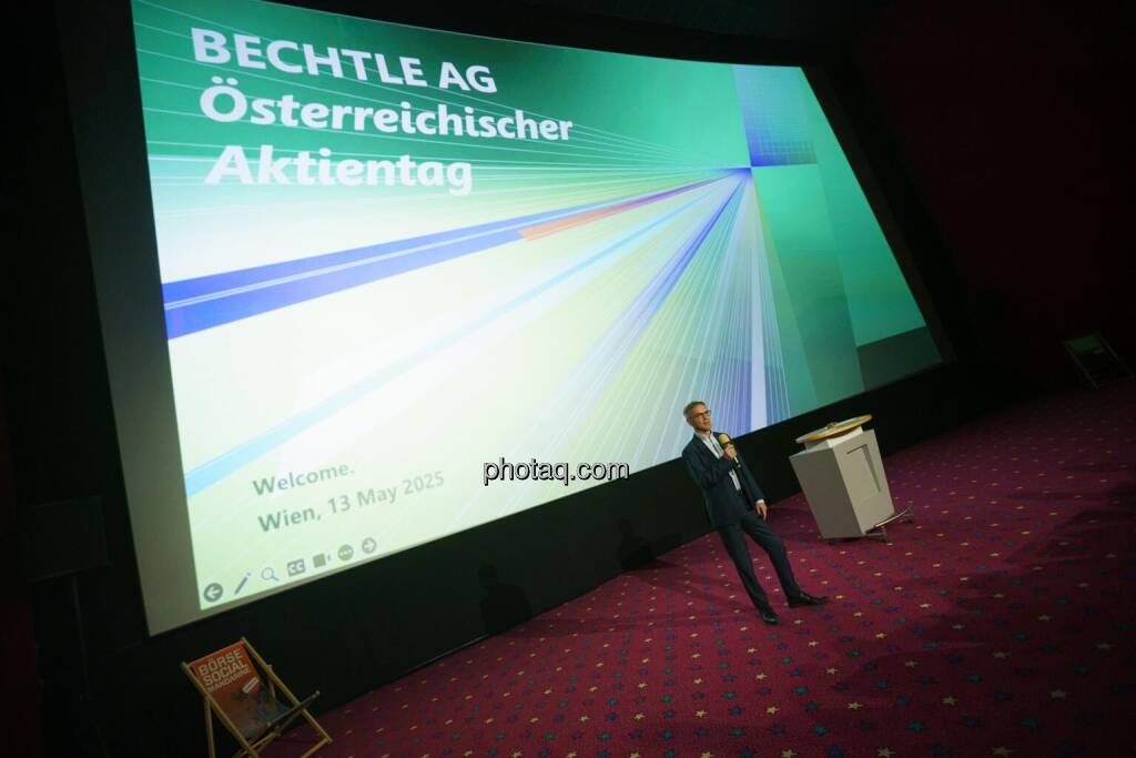 1. Aktientag von Börse Social und Börse Express im Cineplexx Kino, Präsentation Bechtle AG, Martin Link (IR) (14.05.2025) 