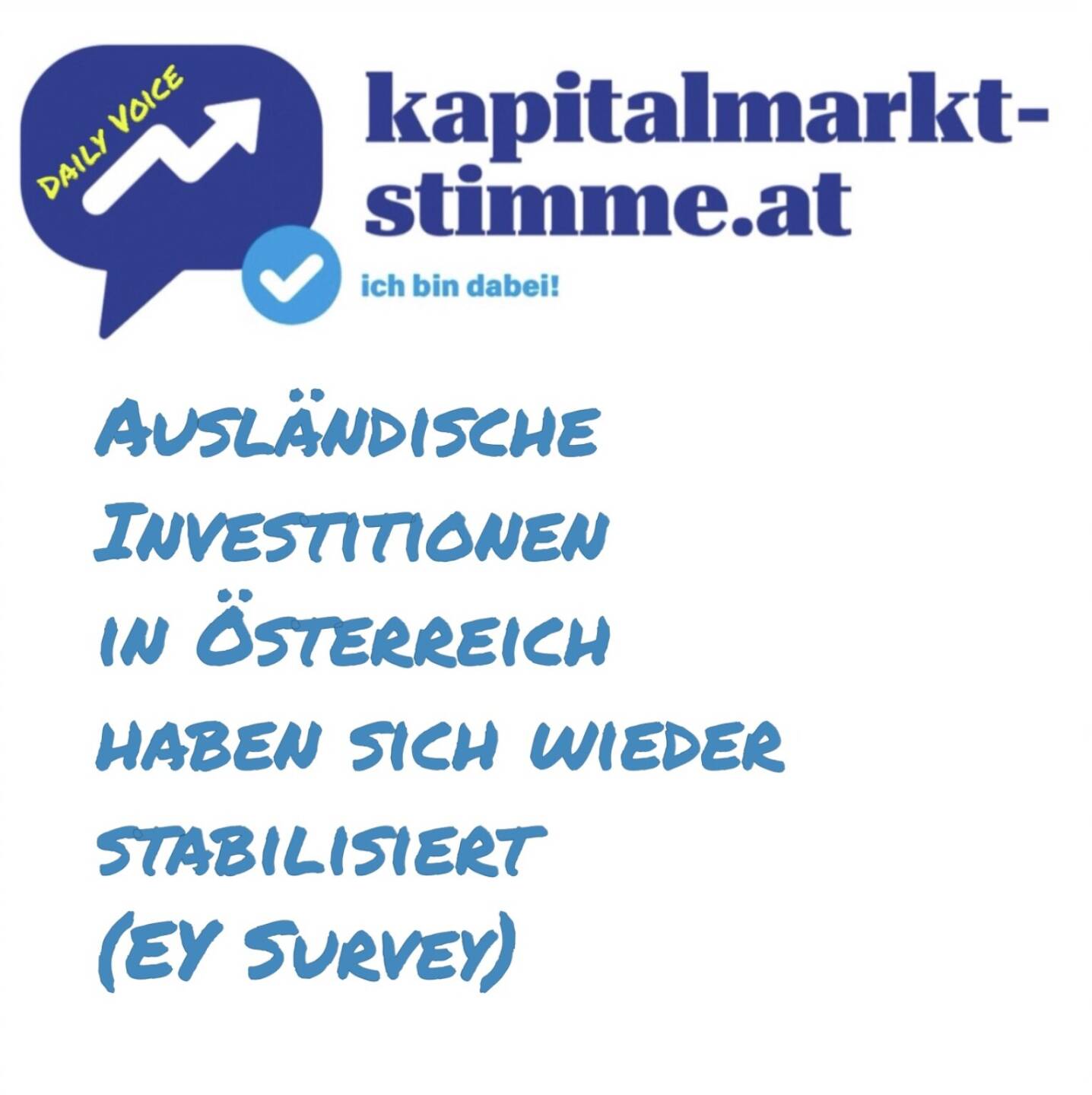kapitalmarkt-stimme.at daily voice 143/365: Europaweit wurden im vergangenen Jahr insgesamt 5.383 Investitionsprojekte ausländischer Investor:innen angekündigt, ein Rückgang um fünf Prozent. Spitzenreiter im Europa-Ranking bleibt Frankreich – trotz eines Rückgangs um 14 Prozent auf 1.025. Großbritannien belegt den zweiten Platz im Ranking, die Zahl der Projekte sank um 13 Prozent auf 853. Auf dem dritten Platz ist Deutschland mit 608 Investitionsprojekten und einem Rückgang von 17 Prozent – und somit auf den niedrigsten Stand seit dem Jahr 2011. Österreich kann sich auch über einen Investitionszuwachs freuen: Die Investitionen steigen um 31 Prozent von 80 auf 105 Projekte. Die Zahl der Projekte hat sich mit 105 auf dem Niveau von 2022 wieder stabilisiert. Österreichische Unternehmen investieren vorrangig in Deutschland, UK und Bosnien. Wichtigste Herkunftsländer für Österreich-Investitionen sind Deutschland, die Schweiz und die USA. Das sind Ergebnisse de r „EY Attractiveness Survey“ der Prüfungs- und Beratungsorganisation EY zur Attraktivität des Wirtschaftsraumes Europa und zu tatsächlichen Investitionsprojekten ausländischer Unternehmen in Europa. https://audio-cd.at/page/podcast/7320