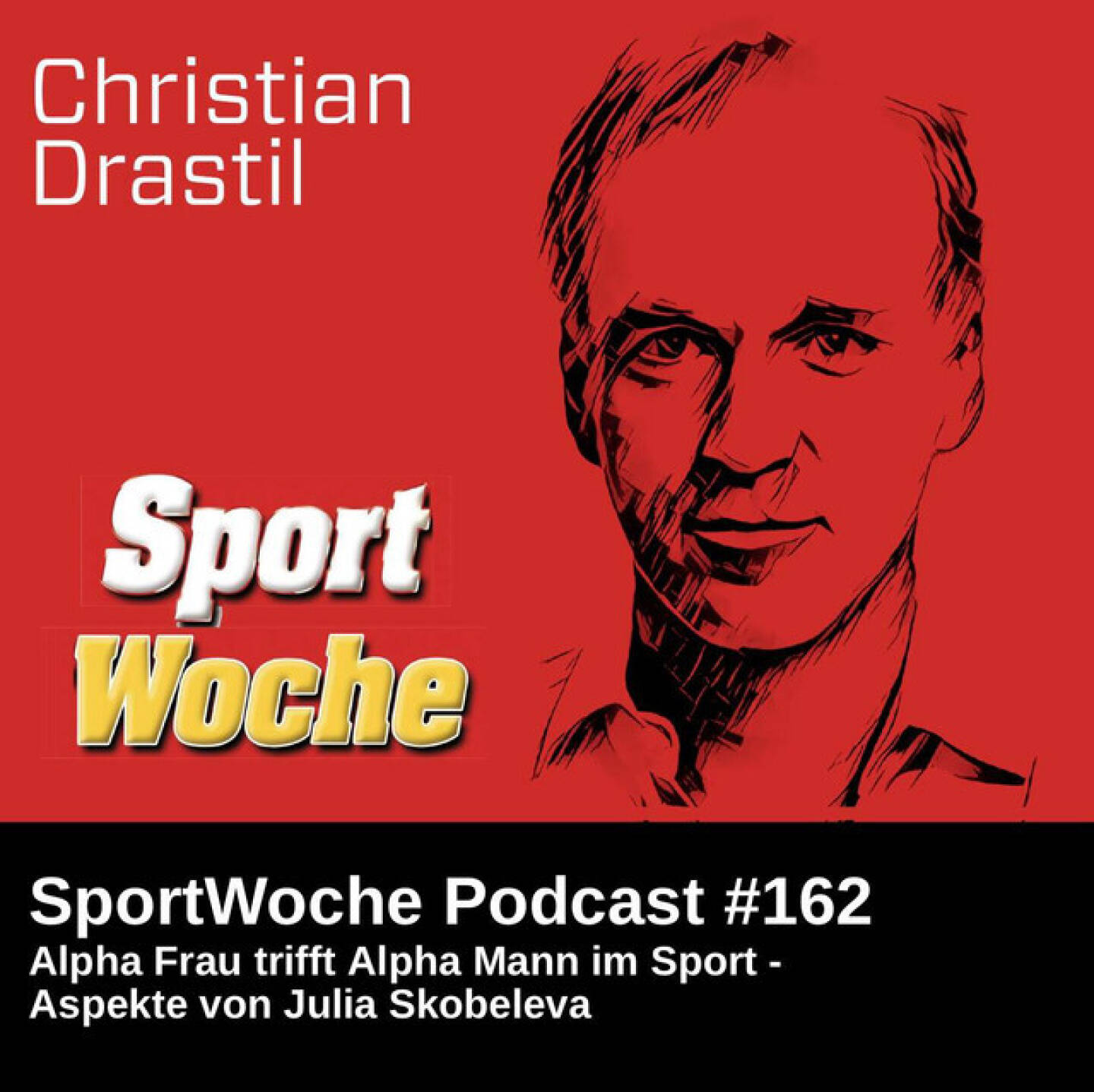 https://open.spotify.com/episode/09C7wdiOTJisY1rYnRI5Go
SportWoche Podcast #162: Alpha Frau trifft Alpha Mann im Sport, Aspekte von Julia Skobeleva - <p>Alpha Mann mal Alpha Frau, diesmal geht es mit Julia Skobeleva, die unter Femme Phénoménale auftritt und Leadership bzw. Gruppendynamik an der Sigmund Freud Privatuniversität oder der Webster University auftritt, um Sport. Wieder springen wir zwischen Englisch und Deutsch, es geht um <br>
Strategie, Kraft, Sport, Business & Dating, Competition, Nika Prevc, Fussball, Coaches, Langlaufen, uvm.  Nächstes Mal geht es um Kunst.<br>
<br>
Geldgespräch mit Julia: <a href=https://audio-cd.at/page/podcast/7031 target=_blank>https://audio-cd.at/page/podcast/7031</a><br>
<a href=http://www.femmephenomenale.ai target=_blank>http://www.femmephenomenale.ai</a><br>
<a href=https://www.instagram.com/femmephenomenaleai/ target=_blank>https://www.instagram.com/femmephenomenaleai/</a><br>
<br>
Die SportWoche Podcasts sind presented by Instahelp: Psychologische Beratung online, ohne Wartezeit, vertraulich & anonym. Nimm dir Zeit für dich unter <a href=https://instahelp.me/de/ target=_blank>https://instahelp.me/de/</a> .<br>
<br>
About: Die Marke, Patent, Rechte und das Archiv der SportWoche wurd en 2017 von Christian Drastil Comm. erworben, Mehr unter <a href=http://www.sportgeschichte.at target=_blank>http://www.sportgeschichte.at</a> . Der neue SportWoche Podcast ist eingebettet in „ Wiener Börse, Sport, Musik (und mehr)“ auf <a href=http://www.christian-drastil.com/podcast target=_blank>http://www.christian-drastil.com/podcast</a> und erscheint, wie es in Name SportWoche auch drinsteckt, wöchentlich. Bewertungen bei Spotify oder Apple machen mir Freude: <a href=http://www.audio-cd.at/spotify target=_blank>http://www.audio-cd.at/spotify</a> , <a href=http://www.audio-cd.at/apple target=_blank>http://www.audio-cd.at/apple</a> .<br>
<br>
Unter <a href=http://www.sportgeschichte.at/sportwochepodcast target=_blank>http://www.sportgeschichte.at/sportwochepodcast</a> sieht man alle Folgen, auch nach Hörer:innen-Anzahl gerankt.</p>