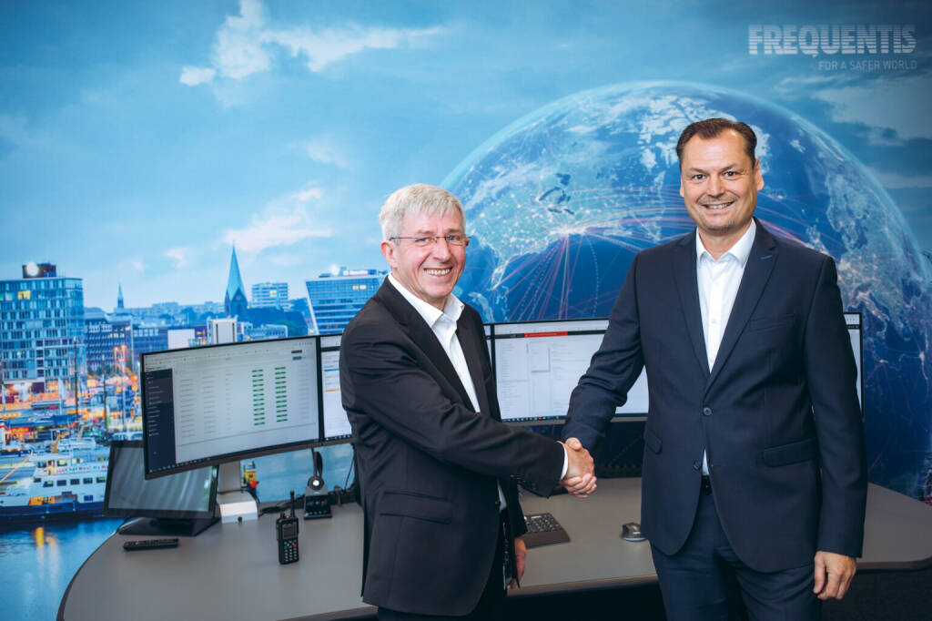 Mit 1. Juli 2025 wird Thomas Pilsl die Rolle des Vice President Public Safety von Robert Nitsch übernehmen und für das weltweite Public-Safety-Geschäft der Frequentis-Gruppe verantwortlich sein. Foto: Robert Nitsch & Thomas Pilsl beide Frequentis AG, (c) Mila Zytka (13.06.2025) 
