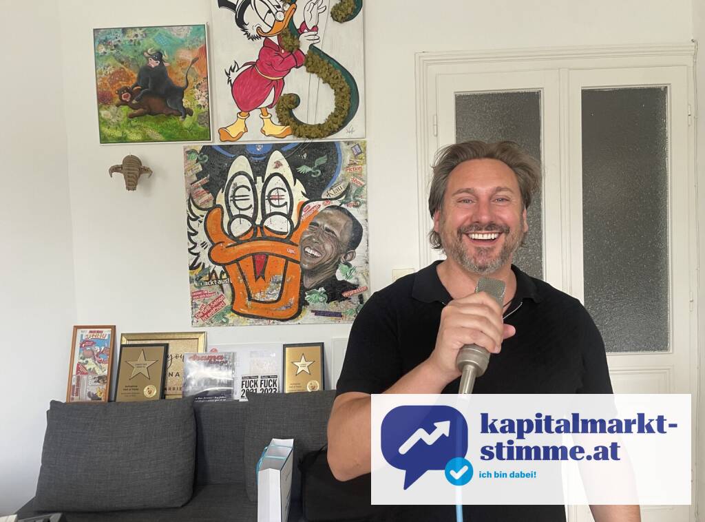 Steve Kalen, der Interpret des Jingles für http://www.kapitalmarkt-stimme.at/spotify (11.07.2025) 