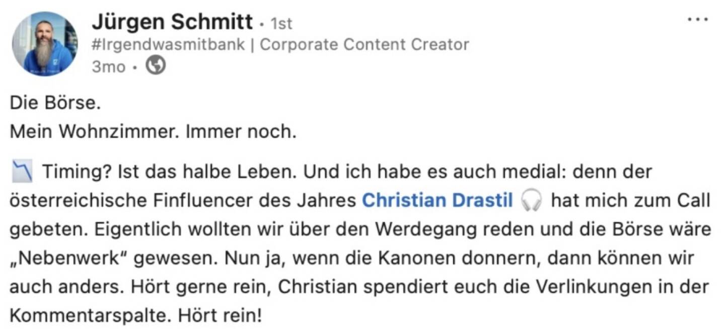 bezogen auf https://audio-cd.at/page/podcast/7080 Jürgen Schmitt
