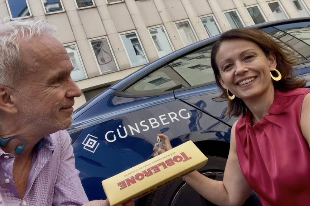 Mit Beatrix Schlaffer-Günsberg und Toblerone als Duft und Schokolade (07.08.2025) 