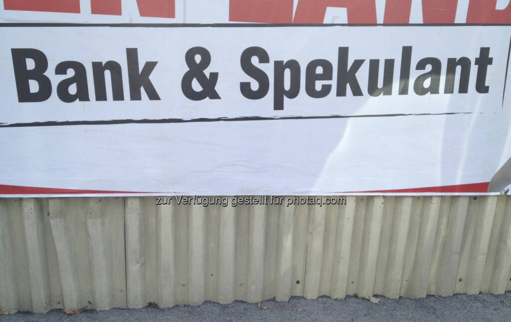 Bank und Spekulant (11.09.2013) 