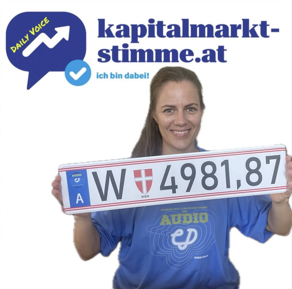 Episode 228/365 der kapitalmarkt-stimme.at daily voice auf audio-cd.at. Diesmal mit ev. History in the Making!
- der ATX hat am Freitag bei 4.846,17 Punkten geschlossen. Noch 3 Prozent Plus und das 18 Jahre alte All-time-High vom 9.7.2007 bei 4981,87 Punkten ist Geschichte.
- hiesse: Auch die Nummer, die ich hier mit zwei Audio-CD-Podcast-Team-Members präsentiere, hätte historischen Wert.
- das wird jetzt ab Montag zur Storyline in der http://www.audio-cd.at/wienerboerseparty .
- am Tag des Überschreitens auf Schlusskursbasis wird diese Autonummer den Besitzer wechseln. An wen die Nummer geht und wie das funktioniert, oute ich noch. Klar ist, dass die Sache schon nächste Woche entschieden sein kann oder eben noch ein bissl länger oder noch viel länger dauern kann ... stay tuned for History!
https://audio-cd.at/page/podcast/7724
 (17.08.2025) 