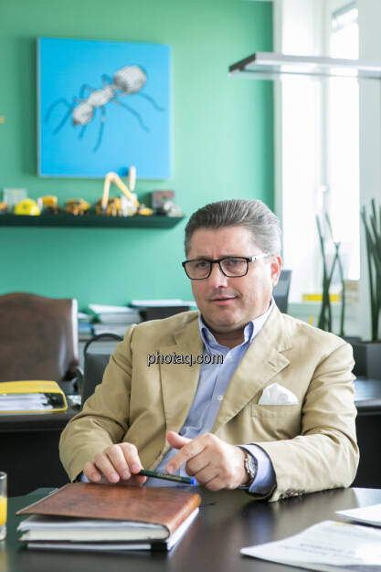 Karl-Heinz Strauss (Porr AG), © finanzmarktfoto.at/Martina Draper (12.09.2013) 