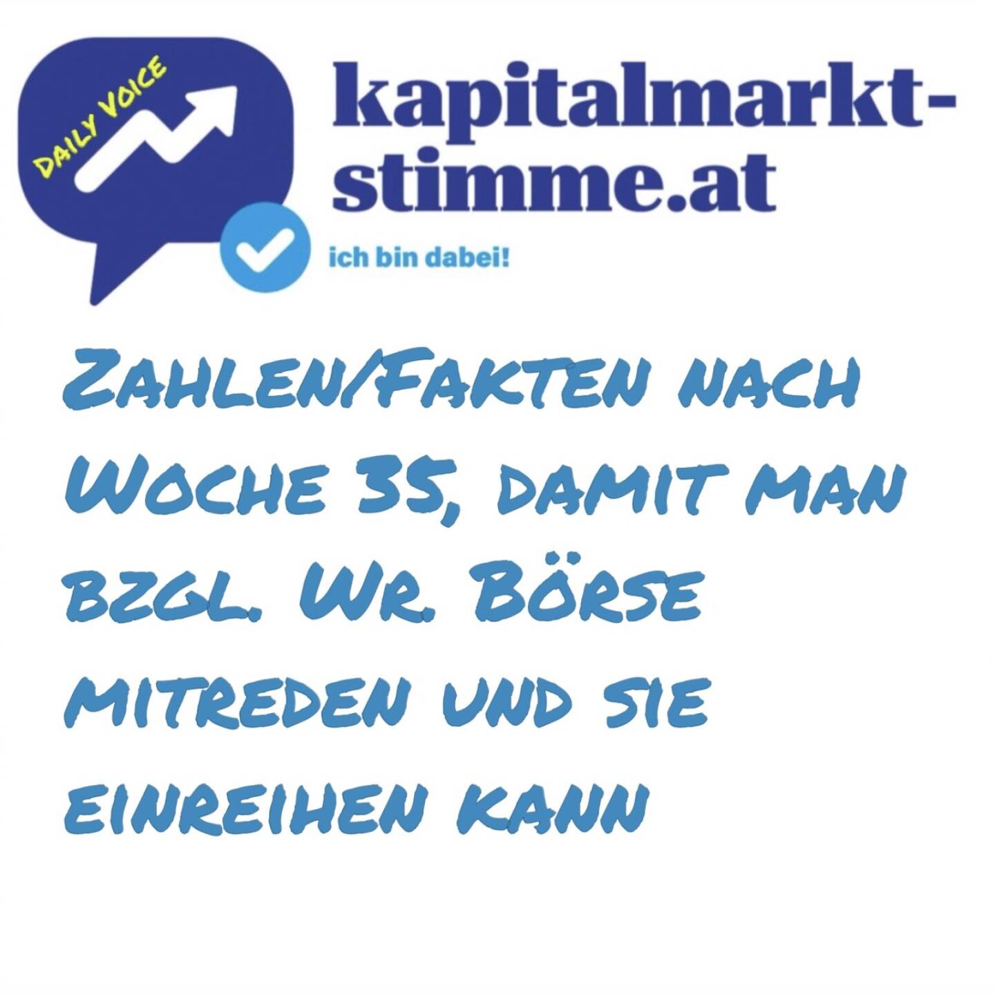 - Episode 243/365 der kapitalmarkt-stimme.at daily voice auf audio-cd.at. Heute wieder der Sonntag-Fixpunkt: Das Update mit Zahlen und Fakten, damit man an der Wiener Börse mitreden und sie einreihen kann. Ich mache das bewusst wöchentlich. Wer ist mit jeweiligem Stichtag im ATX vertreten (einmal, dann bei Änderungen)? Wieviel Marktkapitalisierung gibt es gesamt, wer sind die wichtigsten Player? Wer hat 2025, wer im Langfristvergleich die beste Performance? Wer die höchsten Umsätze? Wie vergleicht sich das mit dem DAX? Reinhören.
Highlights der Woche: ATX deutlich schwächer, FACC bleibt beste Aktie dieser Tage. Strabag und Porr werden statt Telekom Austria und Mayr-Melnhof in den ATX einziehen dann mit September-Verfall. Hören: https://audio-cd.at/page/podcast/7785