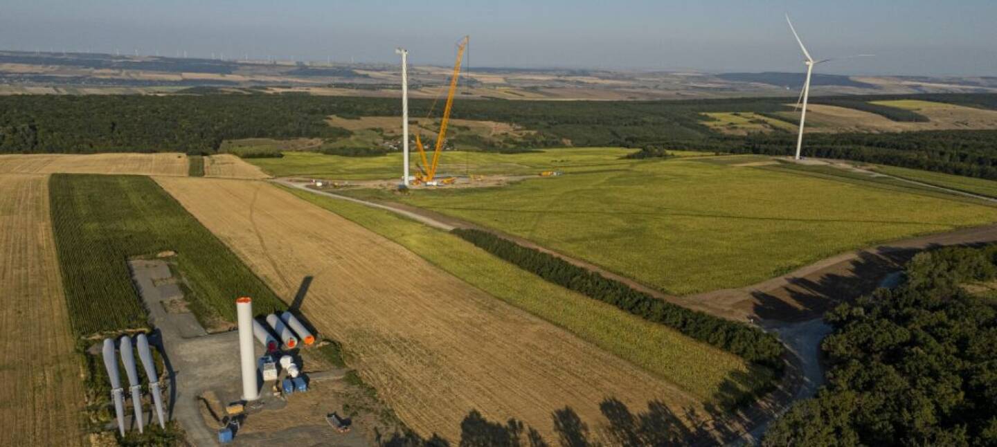 STRABAG realisiert als Generalunternehmerin einen der größten Windparks Rumäniens, Fotoquelle: Strabag