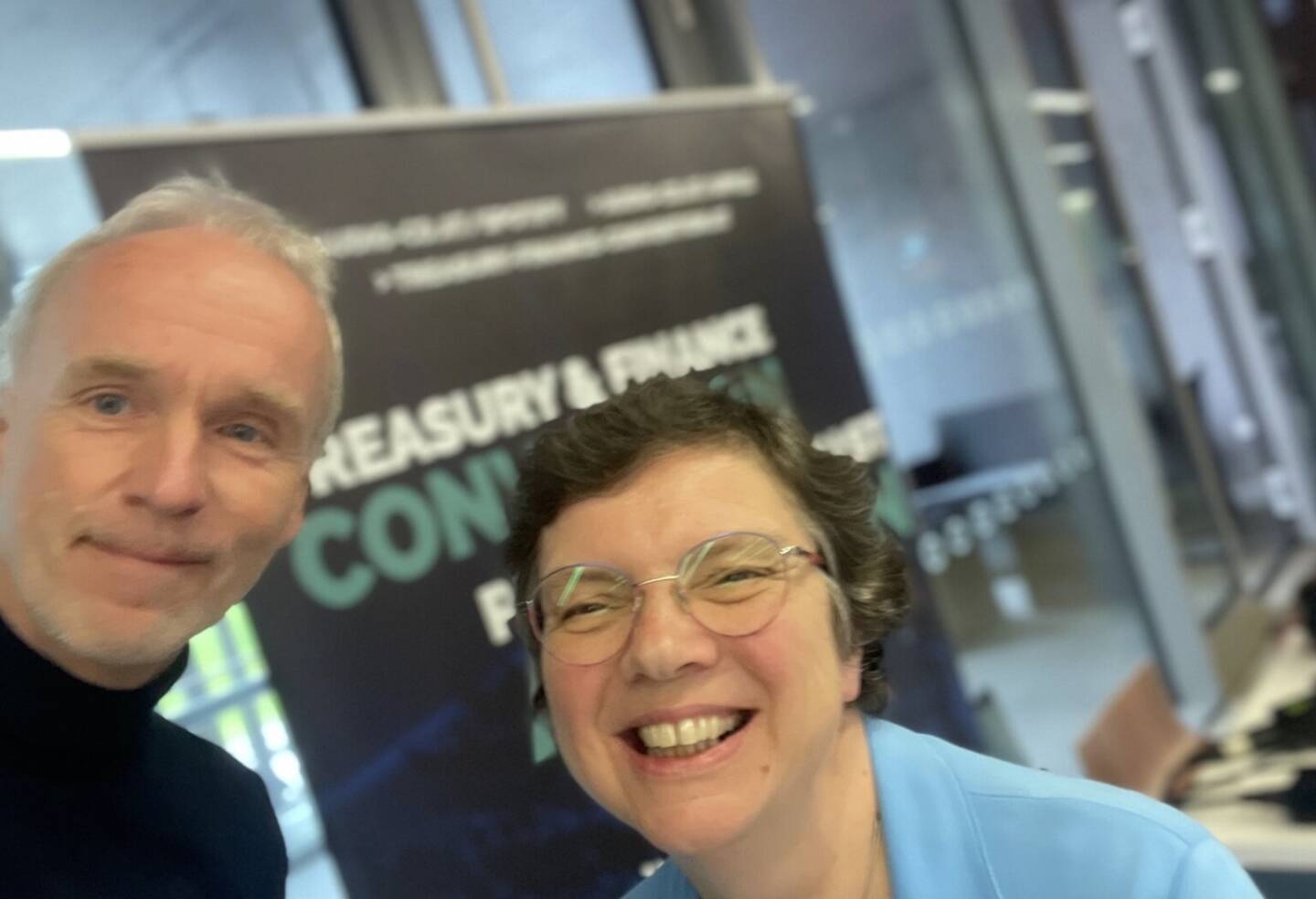 Mit Monika Rosen bei der #tfc25