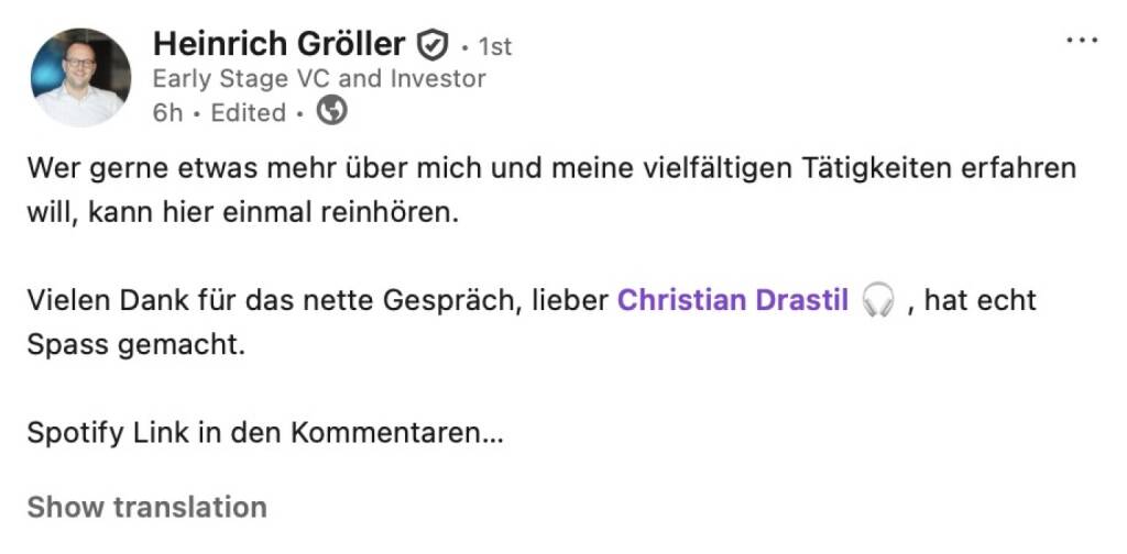 Bezogen auf https://audio-cd.at/page/podcast/7822/ Heinrich Gröller (10.09.2025) 