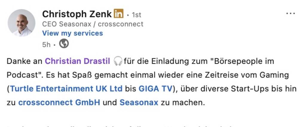 Bezogen auf https://audio-cd.at/page/podcast/7857/ Christoph Zenk (17.09.2025) 