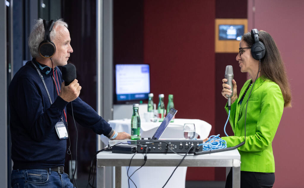 Podcasten bei der #tfc25 mit Edith Leitner (29.09.2025) 
