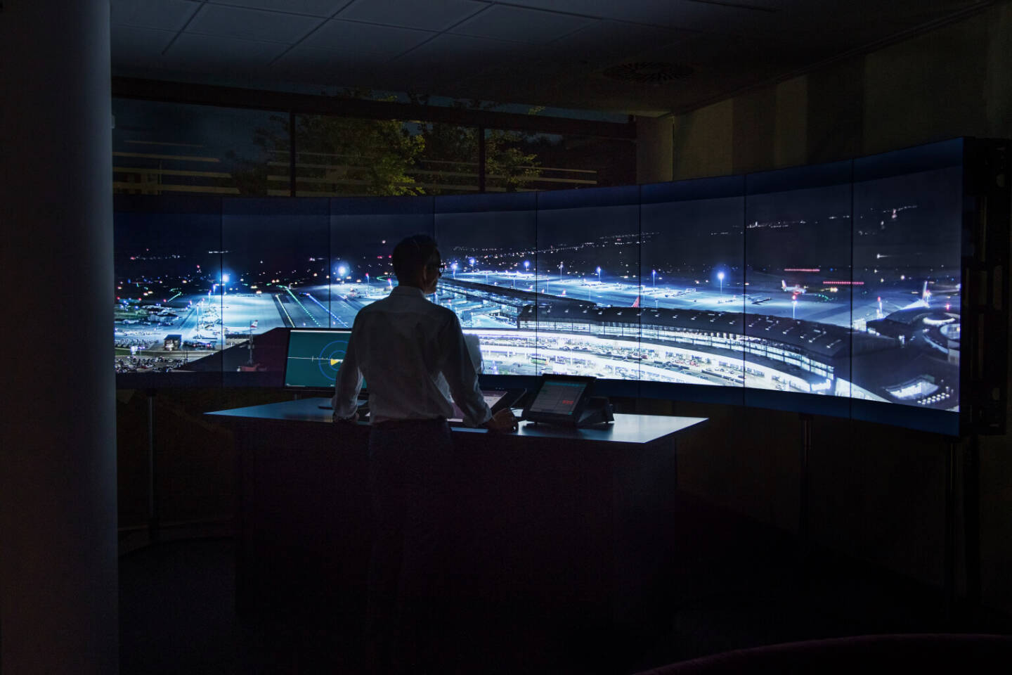 Frequentis: Remote Virtual Tower - Flugverkehrsmanagement - Fotocredit: Frequentis