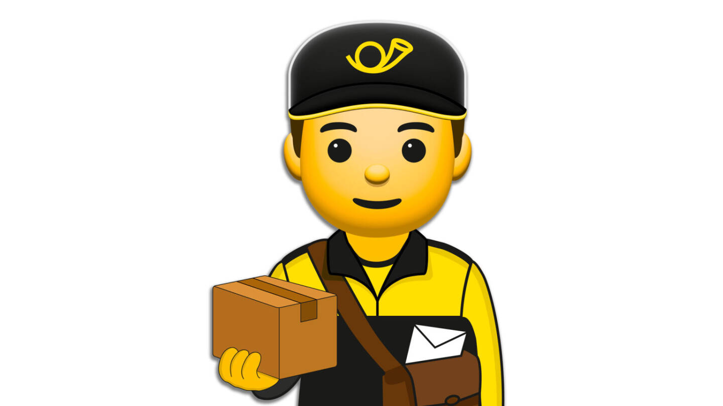 Die Österreichische Post AG setzt sich für die Sichtbarkeit aller Mitarbeiter*innen der Post- und KEP-Branche (Kurier-Express-Paket) weltweit ein und hat einen Antrag für ein eigenes Emoji beim Unicode-Konsortium mit Sitz im US-kalifornischen Mountain View eingebracht. Bildquelle: Ö Post