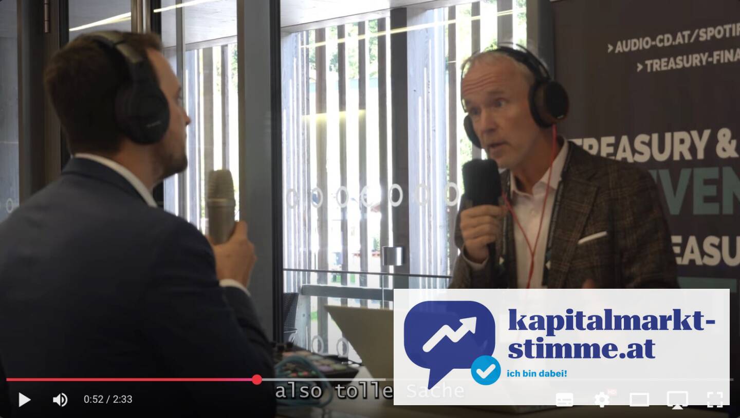 Mit Florian Heindl im Video zur Treasury & Finance Convention https://www.youtube.com/watch?v=sJM9IpHqL9o