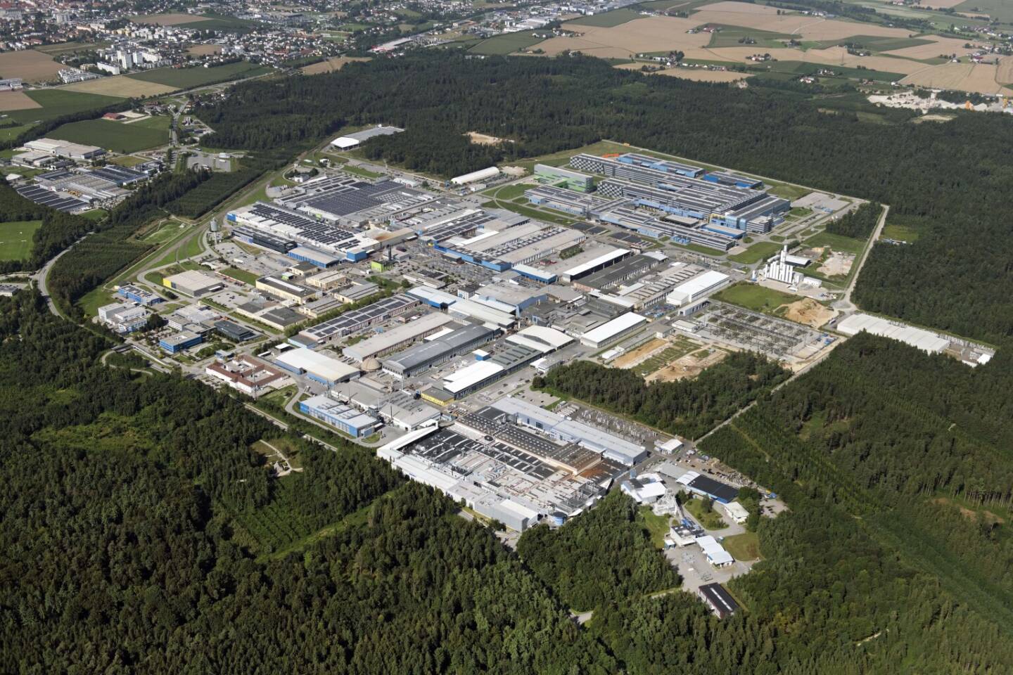 AMAG Austria Metall AG mit Sitz in Ranshofen, Oberösterreich (© AMAG)