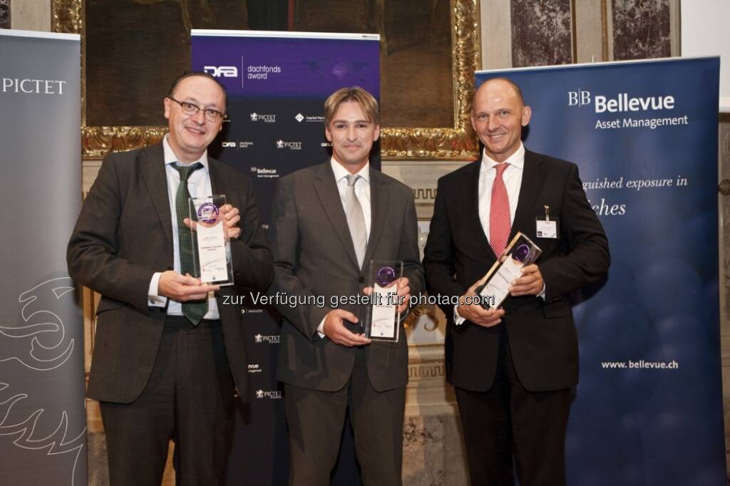 Joachim Nareike, Schroder Investment Mgt., Karl Ruffing, WWK Versicherung, Christian Raudner, Macquarie Investment Mgmt. Austria KAG (15.12.2012) 