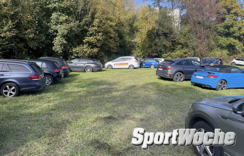 SportWoche Auto mal wieder bei einem Race geparkt (19.10.2025) 