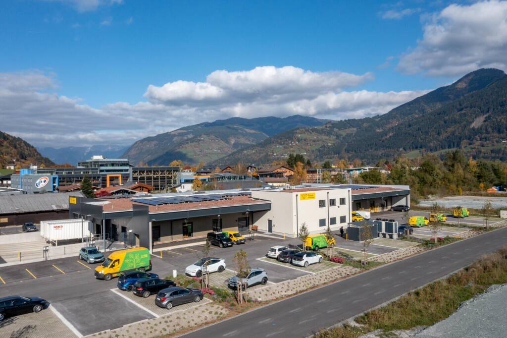 Die neue Postbasis in Zell am See, © Österreichische Post AG/nikolaus faistauer photography
 , © Aussender (20.10.2025) 