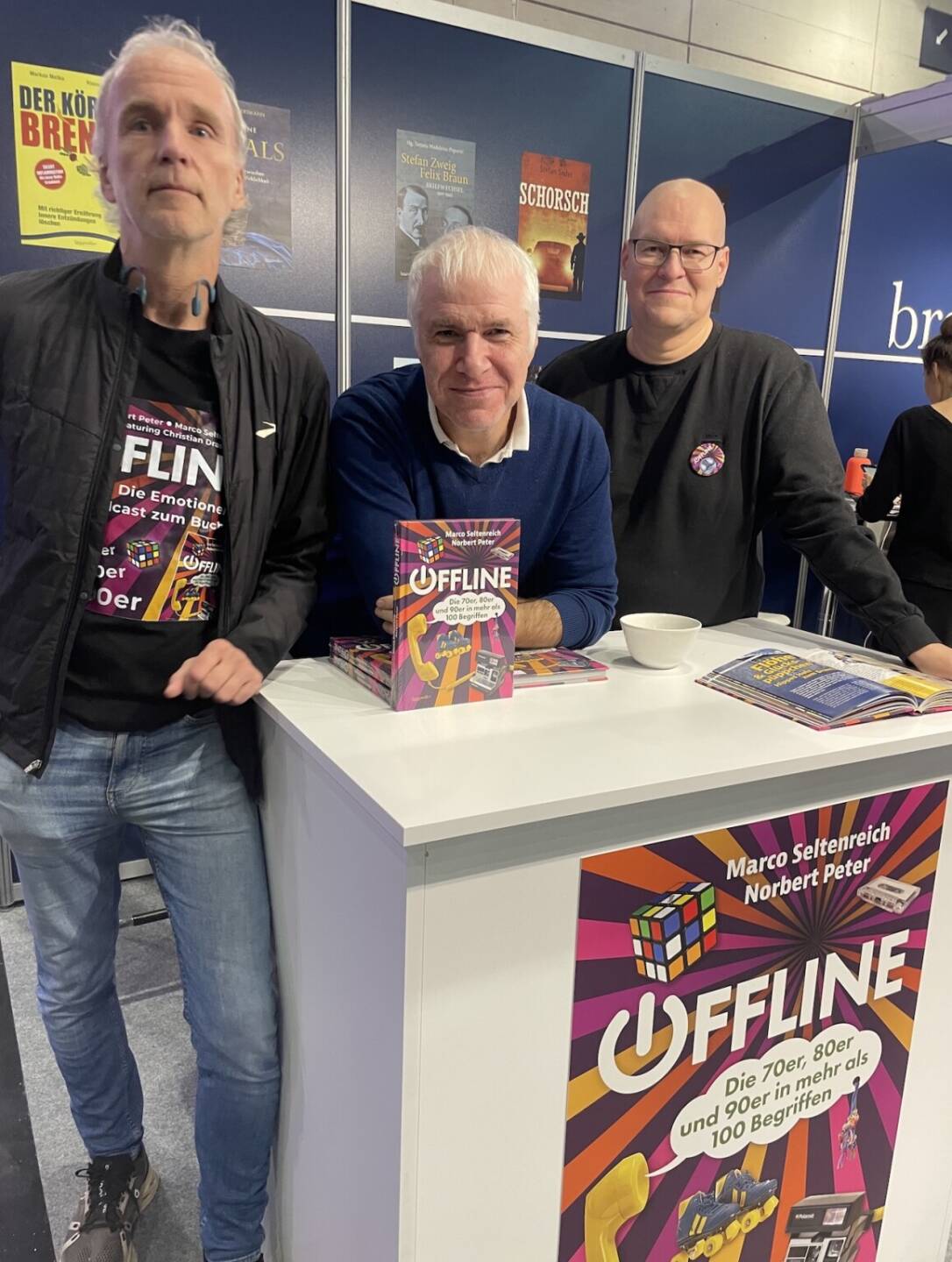 Sind offline: Christian Drastil, Norbert Peter, Marco Seltenreich