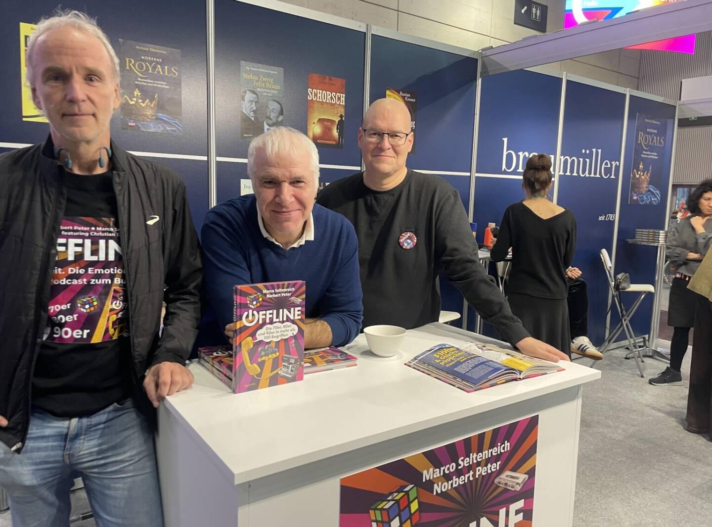 Sind offline: Christian Drastil, Norbert Peter, Marco Seltenreich