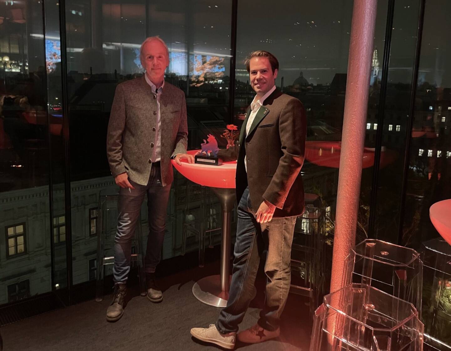 Mit Christoph Rainer