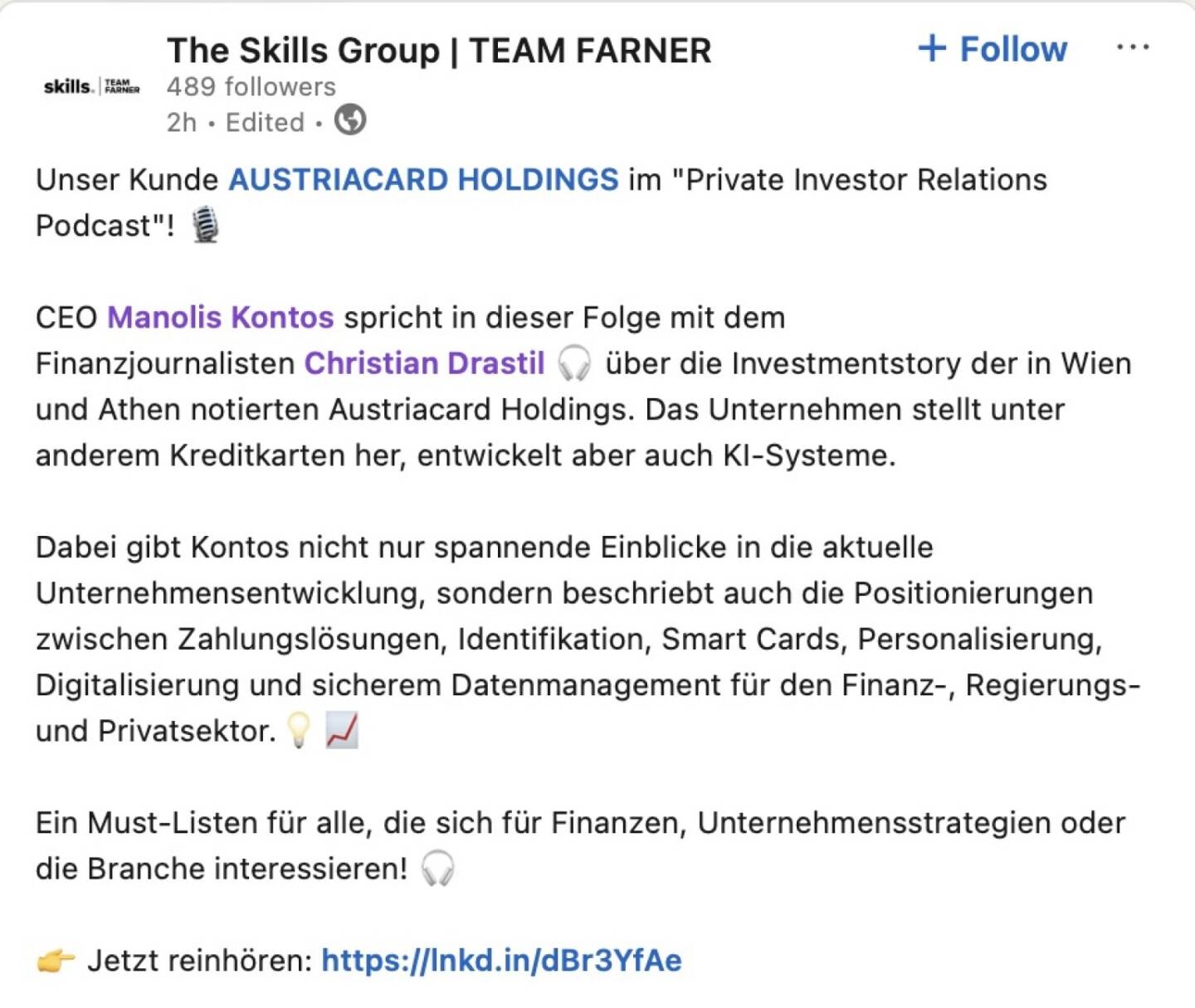 bezogen auf https://audio-cd.at/page/podcast/8105/ Manolis Kontos PIR