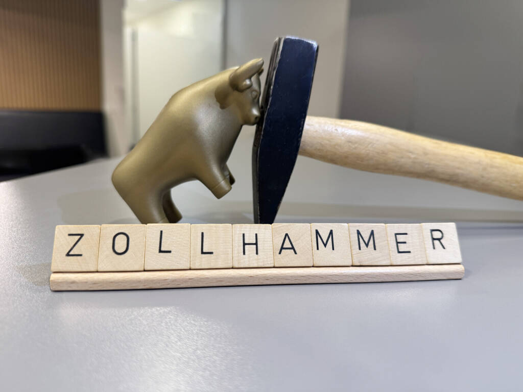Zollhammer ist Börsenunwort des Jahres 2025 - Foto: Wiener Börse, © Aussender (03.12.2025) 