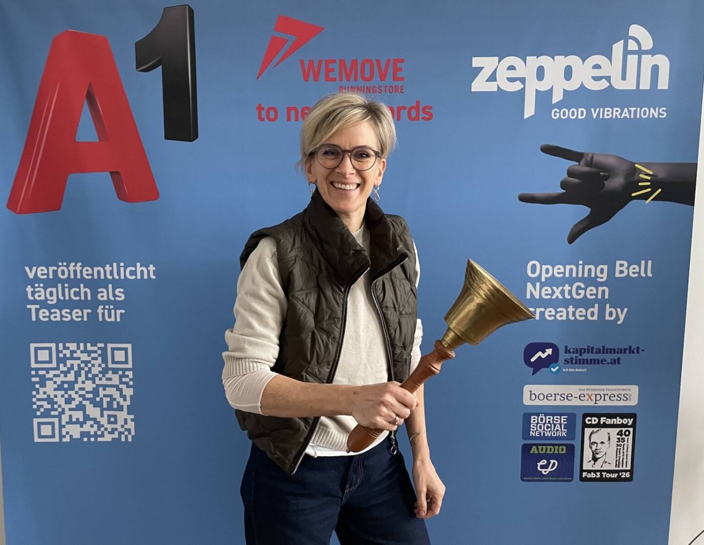 Johanna Duchek l&auml;utet die Opening Bell f&uuml;r Montag. Im Podcast mit der Trainerin hab ich auch meine eigenen Problemchen als Moderator besprochen 