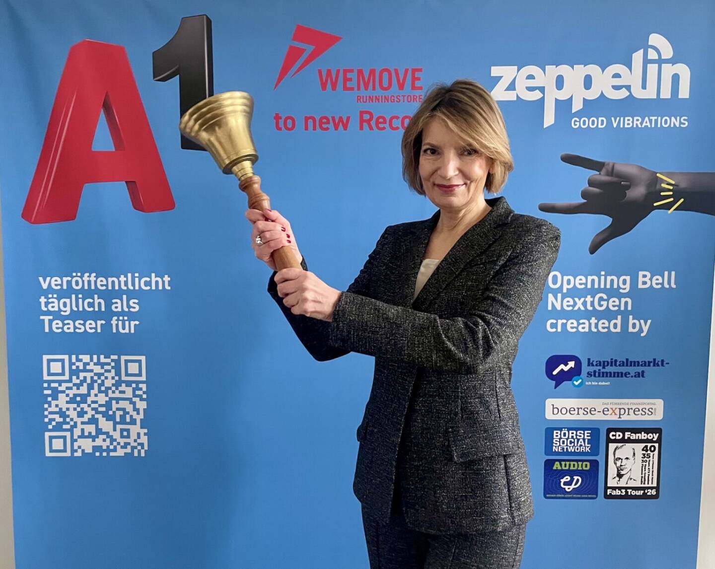 Veronika Rief l&auml;utet die Opening Bell f&uuml;r Freitag. Die Spezialistin f&uuml;r Finanzkommunikation wird kommende Woche im Private Investor Relations Podcast zum Thema Nachhaltigkeitsberichterstattung pr&auml;sent sein