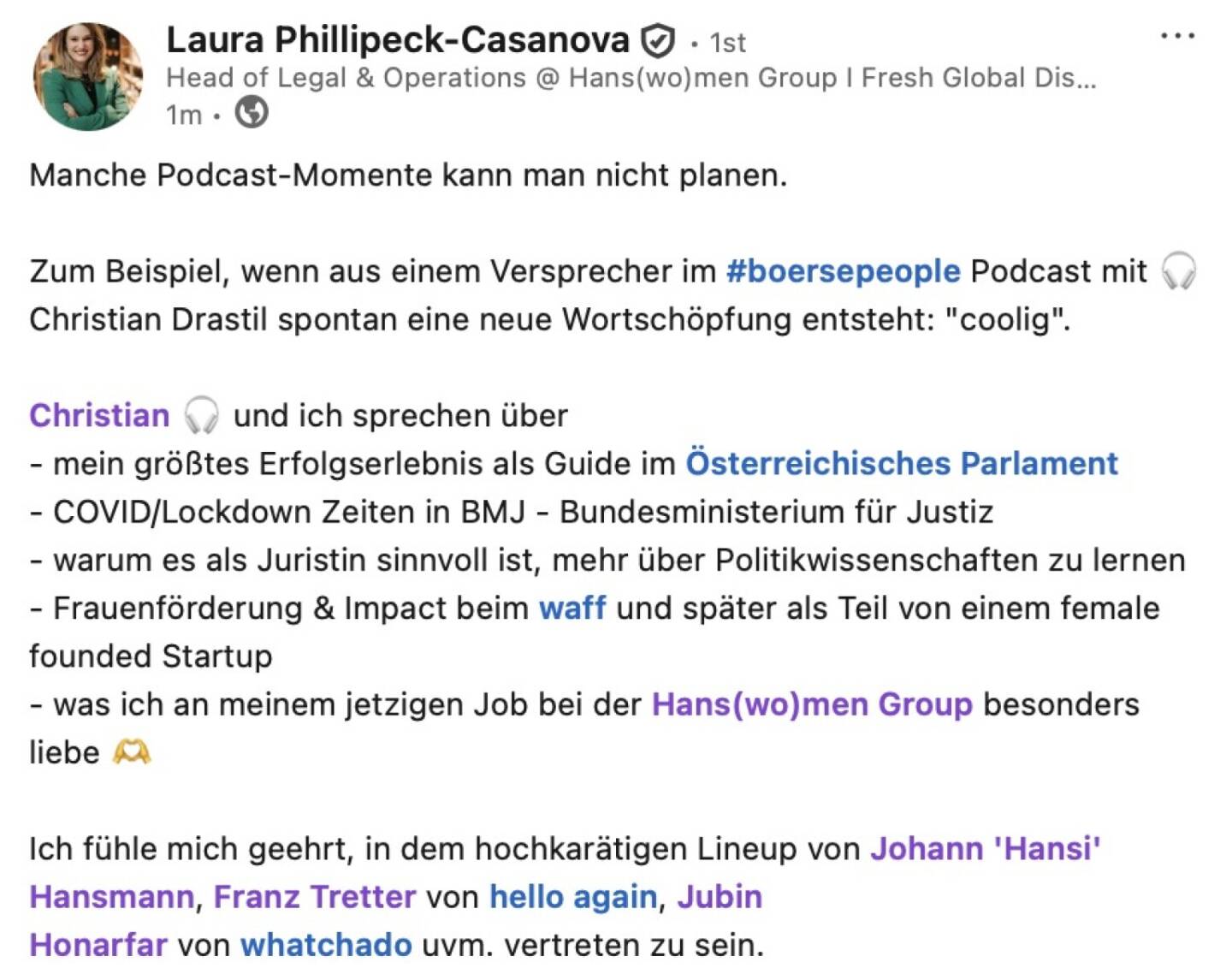 bezogen auf https://audio-cd.at/page/podcast/8366/  Laura Phillipeck-Casanova