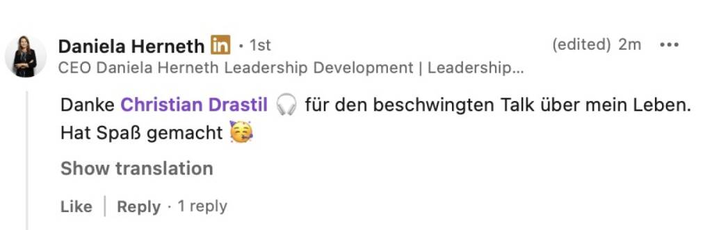 bezogen auf https://audio-cd.at/page/podcast/8373/ Daniela Herneth (06.02.2026) 